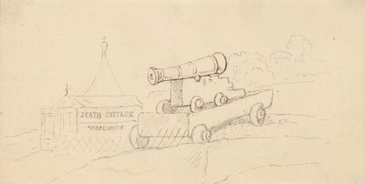 Tegning til albummet af Thomas Rowlandson