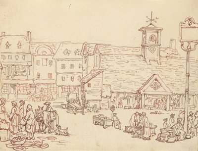 Tegning til albummet af Thomas Rowlandson