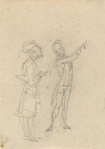 Tegning til albummet af Thomas Rowlandson
