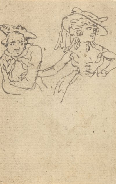 Tegning til albummet af Thomas Rowlandson