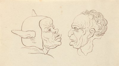 Tegning til albummet af Thomas Rowlandson