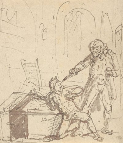 Tegning til albummet af Thomas Rowlandson