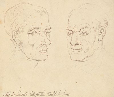 Tegning til albummet af Thomas Rowlandson