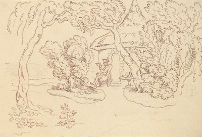 Tegning til albummet af Thomas Rowlandson