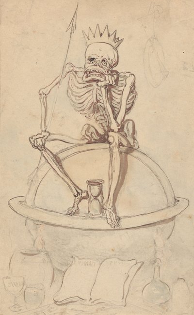 Tegning til albummet af Thomas Rowlandson
