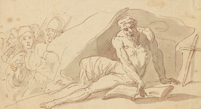 Tegning til albummet af Thomas Rowlandson