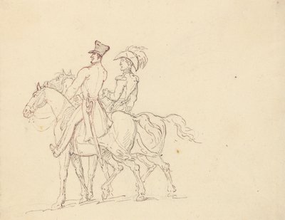 Tegning til albummet af Thomas Rowlandson