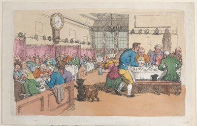 En restaurant af Thomas Rowlandson