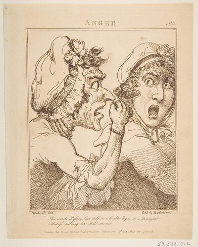 Vrede, 21. januar 1800. af Thomas Rowlandson