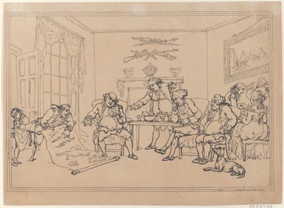 Hær, 5. november 1787., 5. november 1787. af Thomas Rowlandson