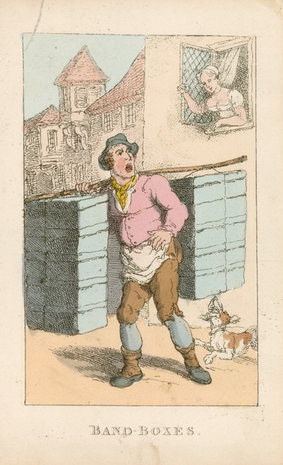 Bånd-kasser af Thomas Rowlandson