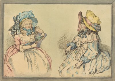 Beautys, udgivet 1792. af Thomas Rowlandson