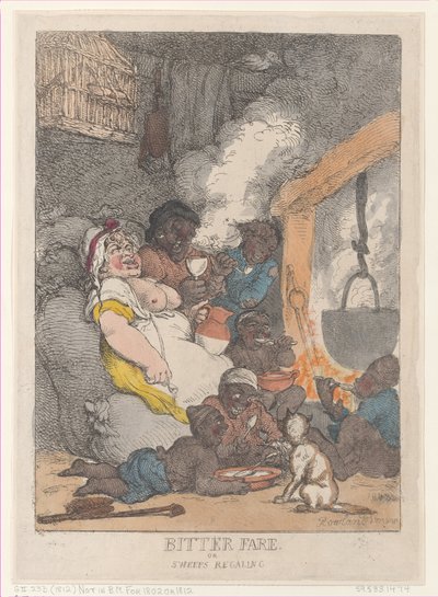 Bitter mad eller fejer regaling, 1812., 1812. af Thomas Rowlandson