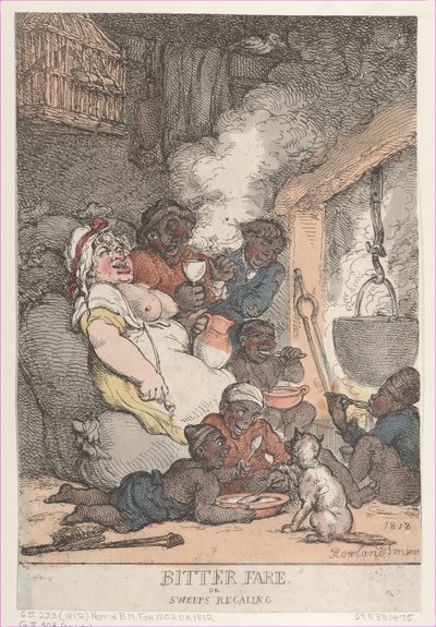 Bitter mad eller fejer regaling, 1812., 1812. af Thomas Rowlandson