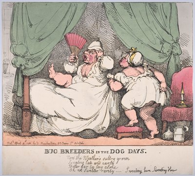 Bug Breeders in the Dog Days, 4. april 1812., 4. april 1812. af Thomas Rowlandson