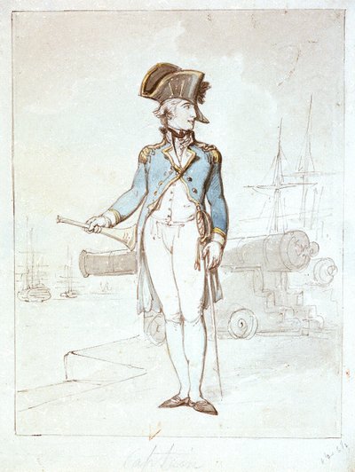 Kaptajn af Thomas Rowlandson