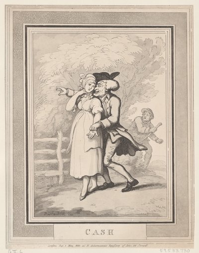 Kontant, 1. maj 1800., 1. maj 1800. af Thomas Rowlandson