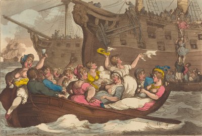 Kvæg ikke forsikringspligtigt, udgivet 1809. af Thomas Rowlandson