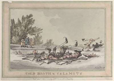 Cold Broth & Calamity, 26. januar 1792., 26. januar 1792. af Thomas Rowlandson