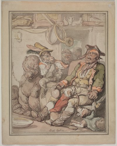 Komparativ anatomiundersøgelse af Thomas Rowlandson