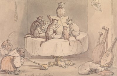 Koncert hos Catalani af Thomas Rowlandson