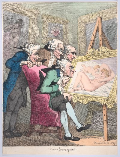 Connoisseurs, 20. juni 1799., 20. juni 1799. af Thomas Rowlandson