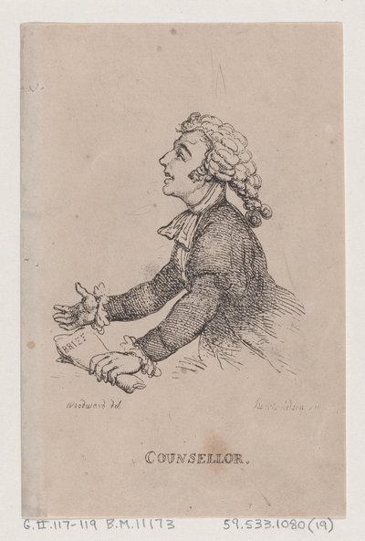 Rådgiver, 1808., 1808. af Thomas Rowlandson
