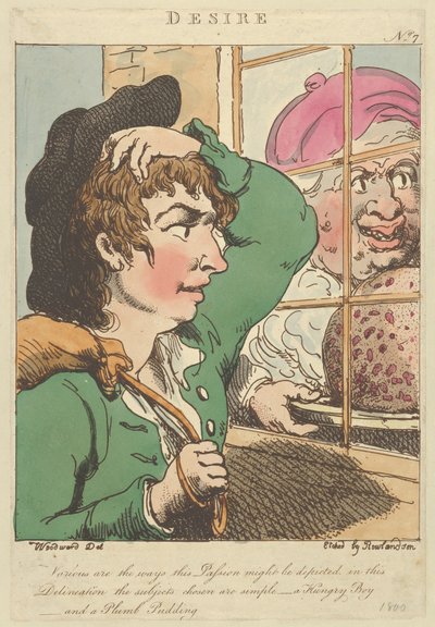 Desire, 1800., 1800. af Thomas Rowlandson