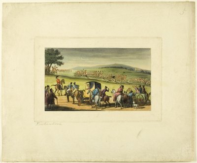 Doctor Syntax at a Review, fra The Tour of Doctor Syntax af Thomas Rowlandson
