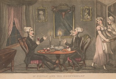 Dr. Syntaks og hans modstykke af Thomas Rowlandson