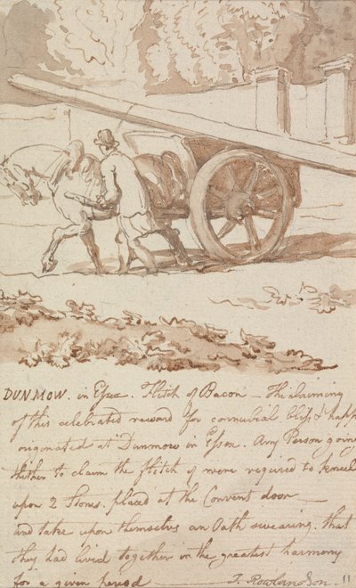 Dunmow af Thomas Rowlandson