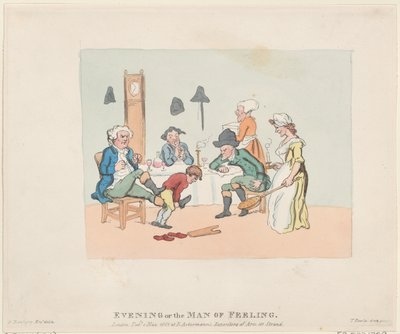 Aften, eller følelsens mand, 1. maj 1803., 1. maj 1803. af Thomas Rowlandson