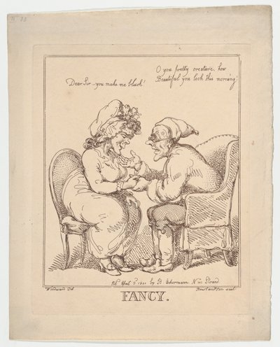 Fancy, 20. juli 1801., 20. juli 1801. af Thomas Rowlandson