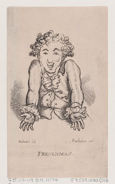 Franskmand, april 1808., april 1808. af Thomas Rowlandson