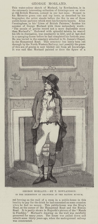 George Morland af Thomas Rowlandson