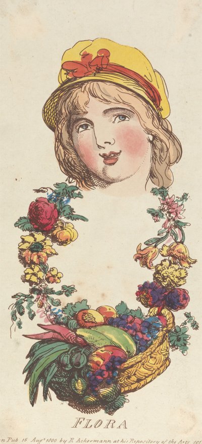 Overskrifter: Flora af Thomas Rowlandson