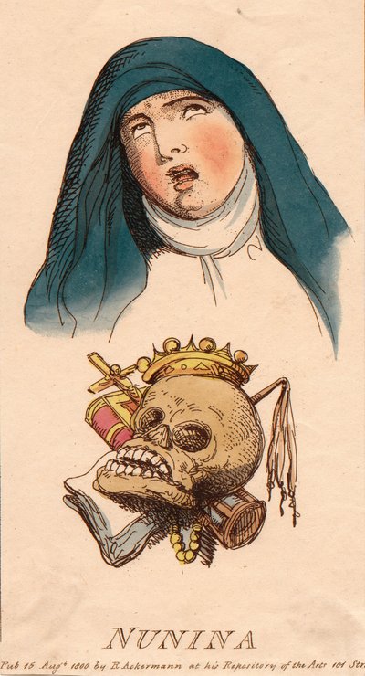 Ledere: Nunina. af Thomas Rowlandson