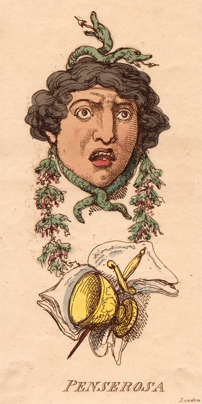 Hoveder: Penserosa af Thomas Rowlandson