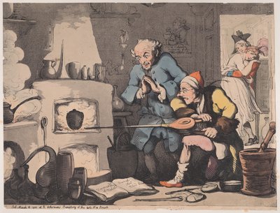 Hokus Pokus, eller Søgning efter De Vises Sten, 12. marts 1800., 12. marts 1800. af Thomas Rowlandson
