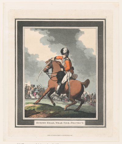 Horses Head, Near Side, Protect, 1. september 1798., 1. september 1798. af Thomas Rowlandson