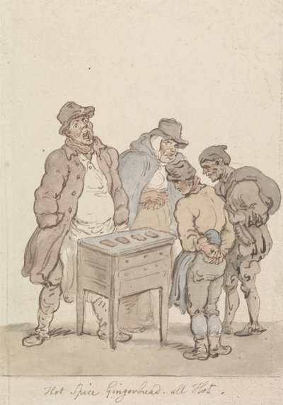 Stærkt krydret peberkager, helt stærke af Thomas Rowlandson