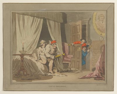 Indbrudstyve af Thomas Rowlandson