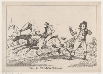 Sådan undslipper du at vinde, 22. november 1791., 22. november 1791. af Thomas Rowlandson