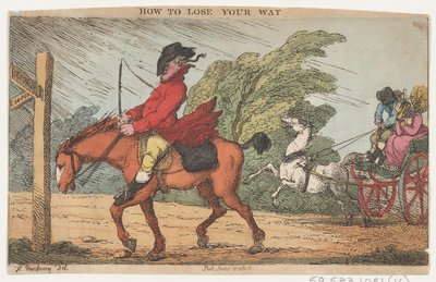 How to Lose Your Way, 11. juni 1808., 11. juni 1808. af Thomas Rowlandson
