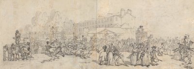 Hyde Park Corner af Thomas Rowlandson