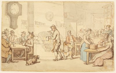 Interiør af en kro af Thomas Rowlandson