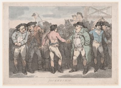 Jockeyship, 31. november 1785., 31. november 1785. af Thomas Rowlandson
