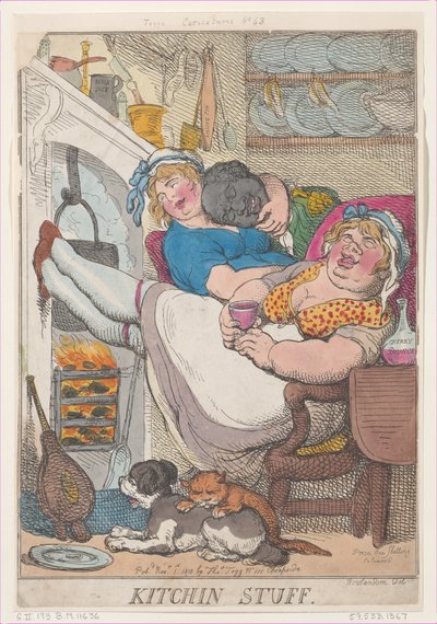 Kitchin Stuff, 1. november 1810., 1. november 1810. af Thomas Rowlandson