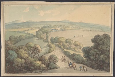 Landskab af Thomas Rowlandson