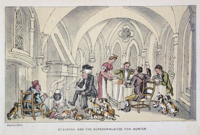 Le docteur à un repas des chasseurs - i "" Doctor Syntax